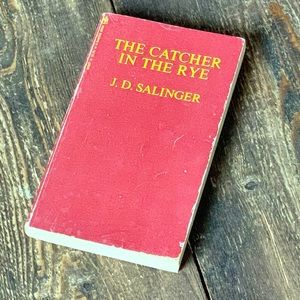 Vintage 1960’s The Catcher in the Rye by J. D. Salinger red paper back 4 1/4”x 7